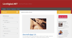 Desktop Screenshot of licnioglasi.net